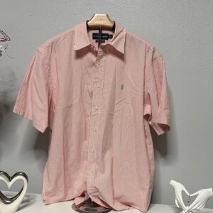 Ralph Lauren Men's Striped Button Down Shirt